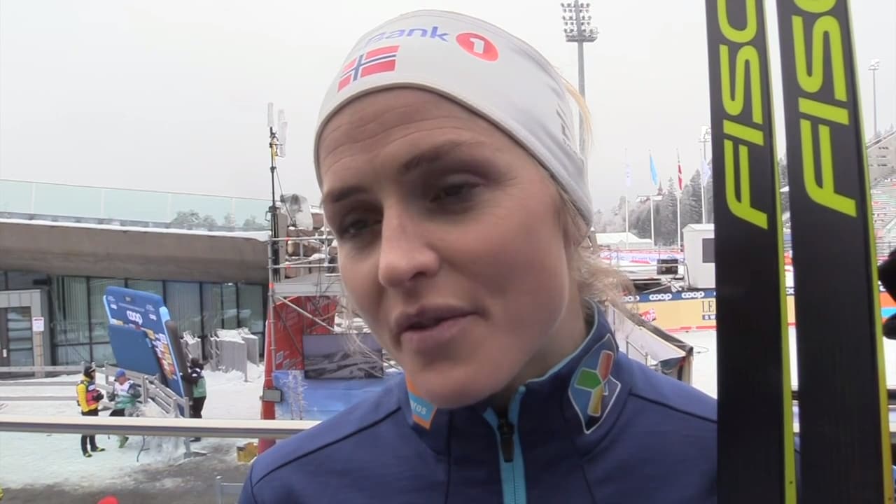 Johaug: ”En tabbe att inte byta skidor”