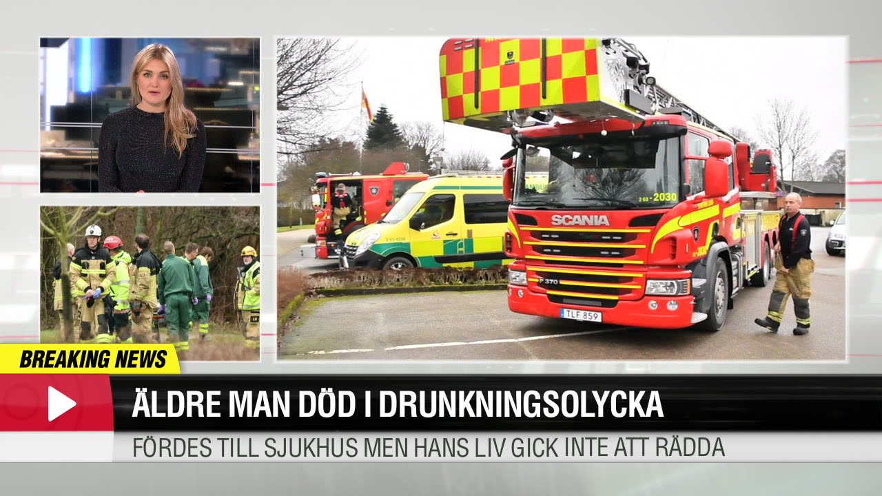 Man hittad död i bäck