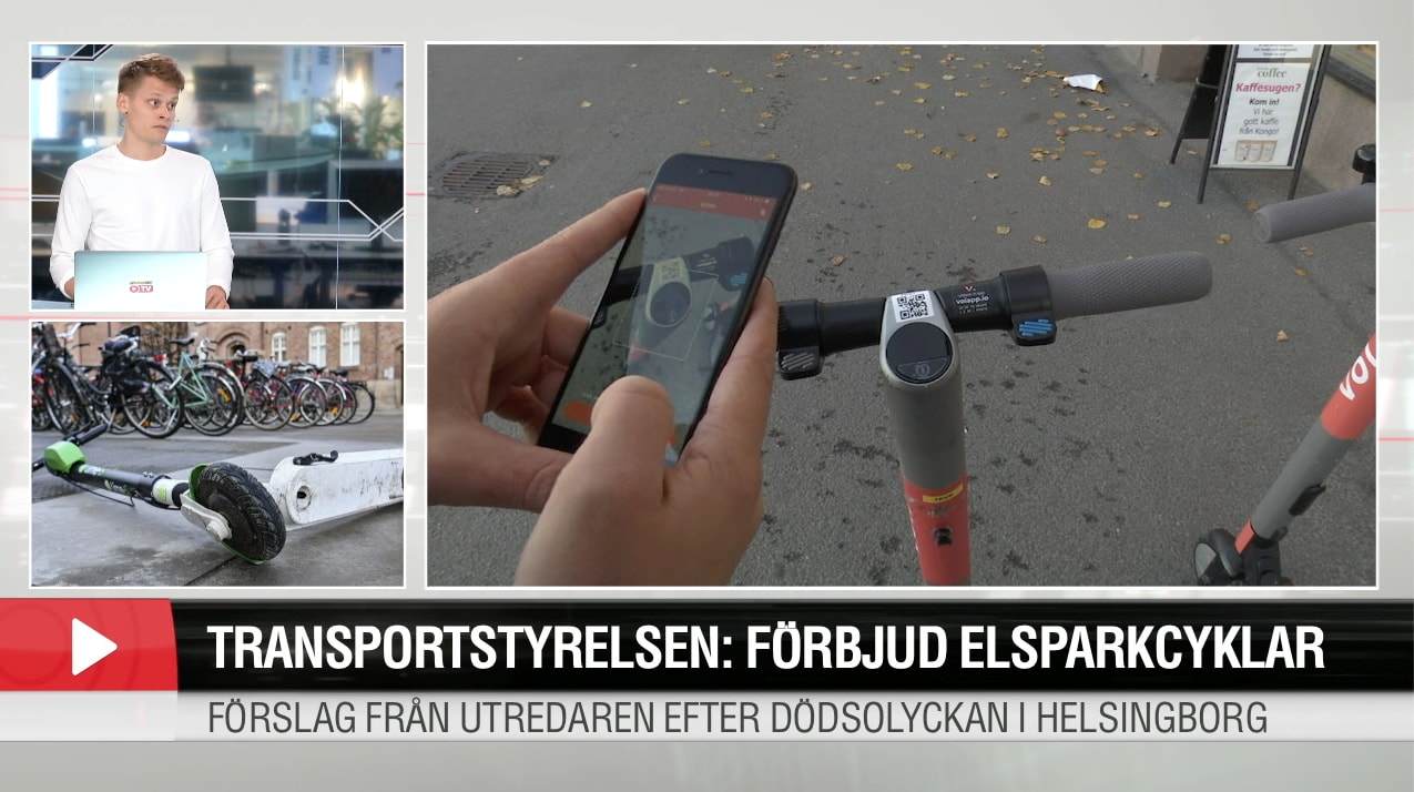Transportstyrelsen: Förbjud elsparkcyklar