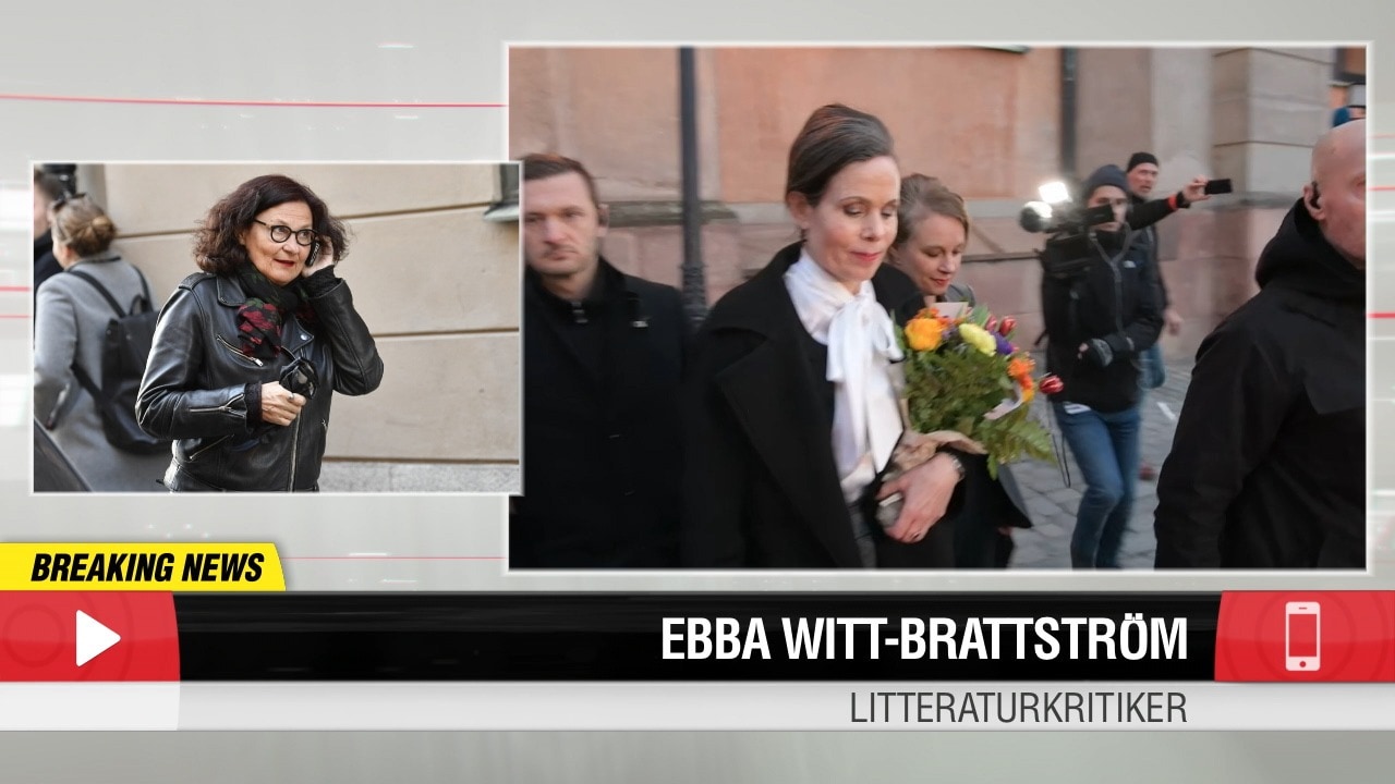 Ebba Witt-Brattström: ”Jag ser ingen framtid för Svenska Akademien”
