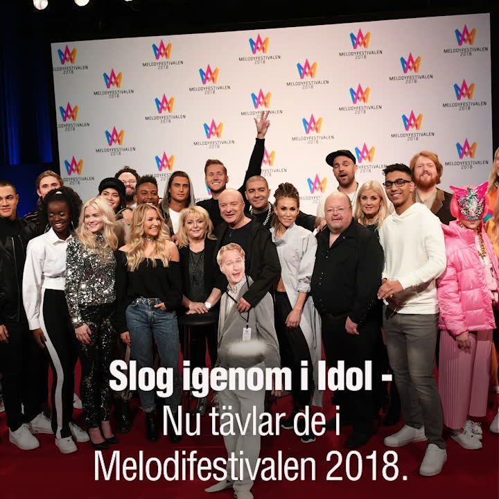 Slog igenom i Idol - nu tävlar de i Melodifestivalen 2018