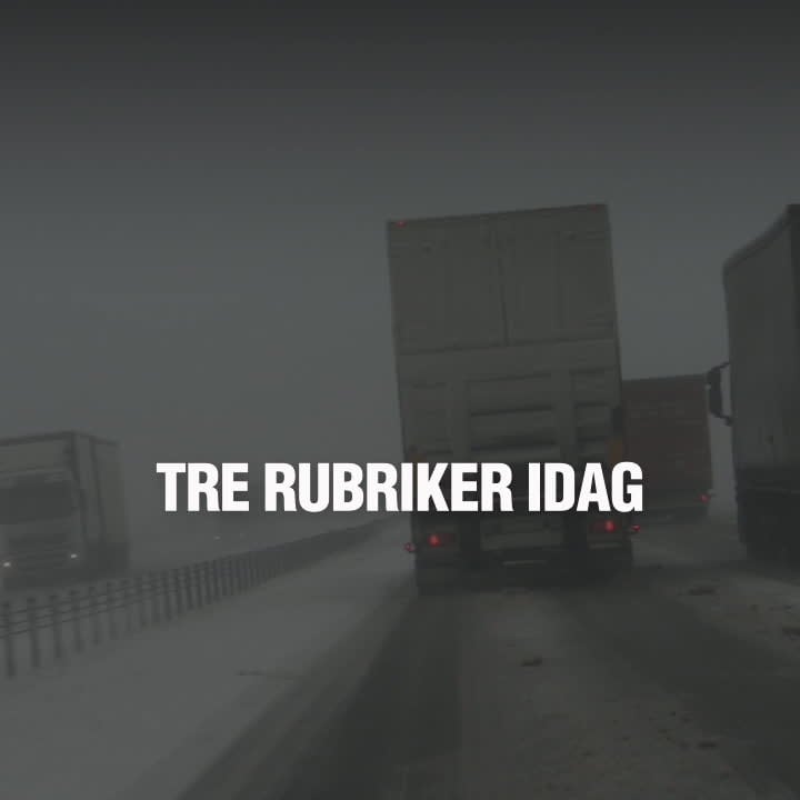 Tre rubriker - 26 februari