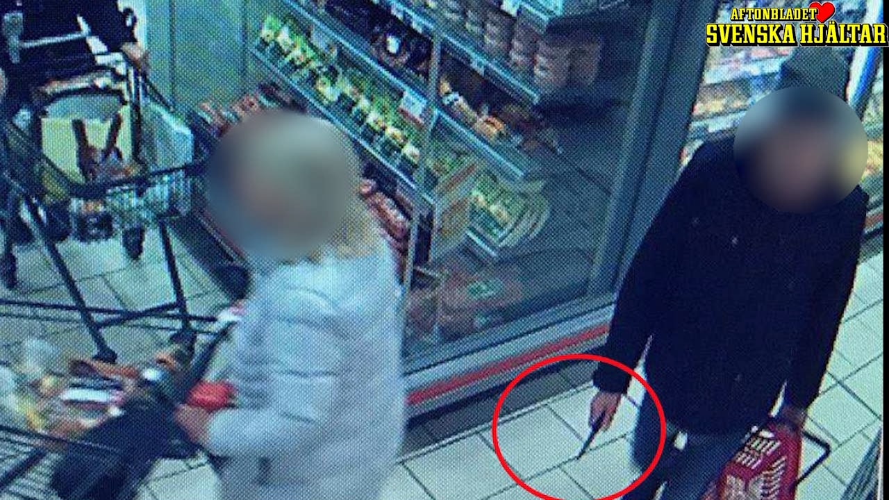 Sekunder senare går han till attack