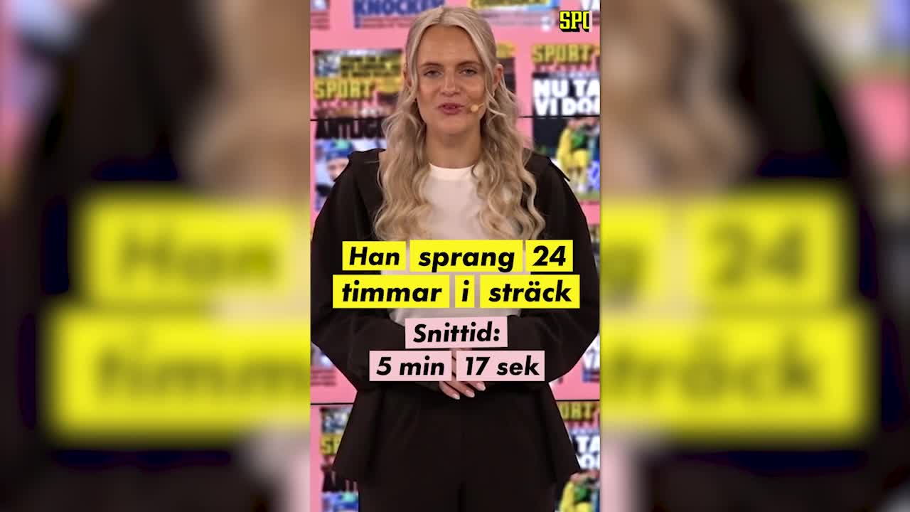 Nytt svenskt rekord i 24-timmarslöpning