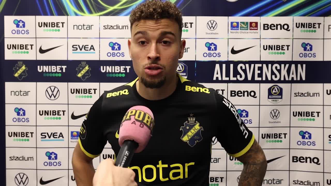 Jordan Larsson om straffkritiken: "Köper inte det"