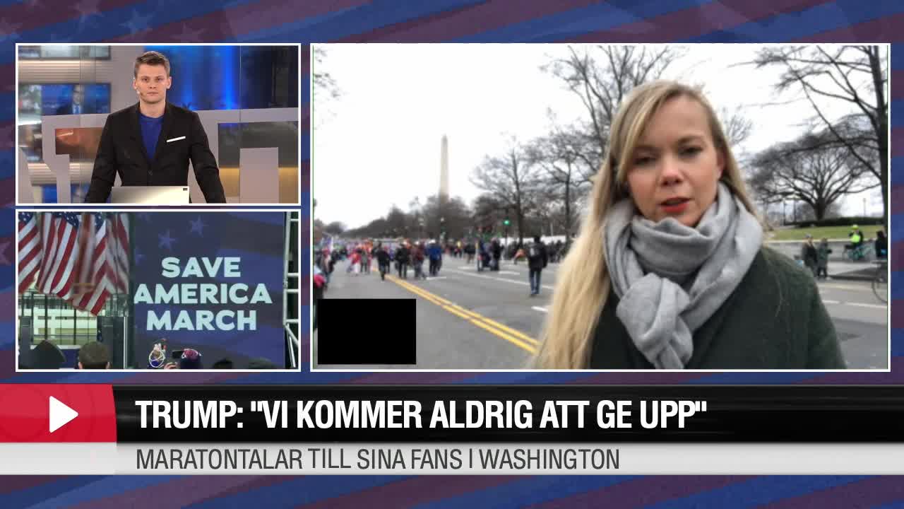 ”Trump svingade åt alla håll”