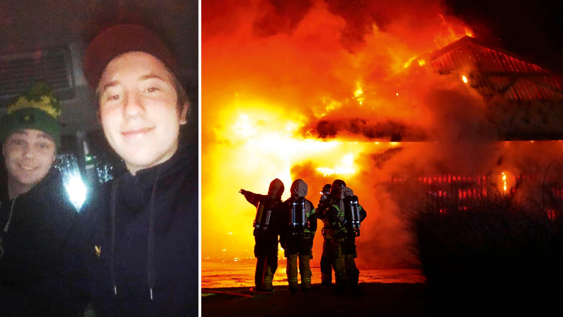 Storbrand i Naturbruksgymnasium