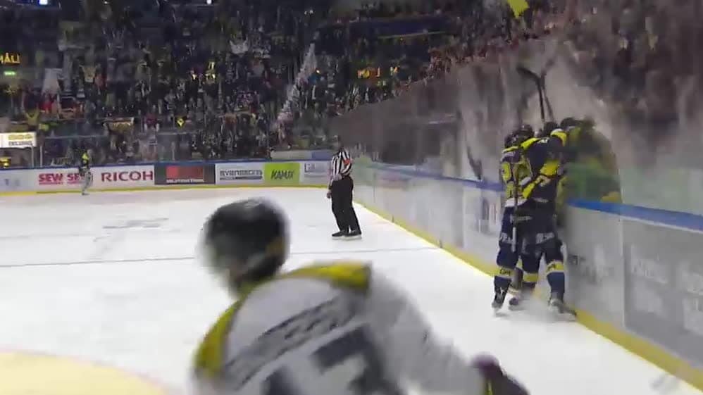 HV71 knep första matchen i SM-finalserien