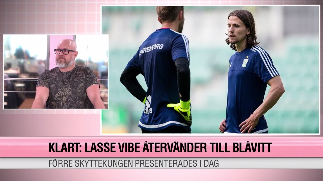 KLART: Lasse Vibe återvänder till Blåvitt