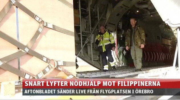 Lastmästare flyger till Filippinerna