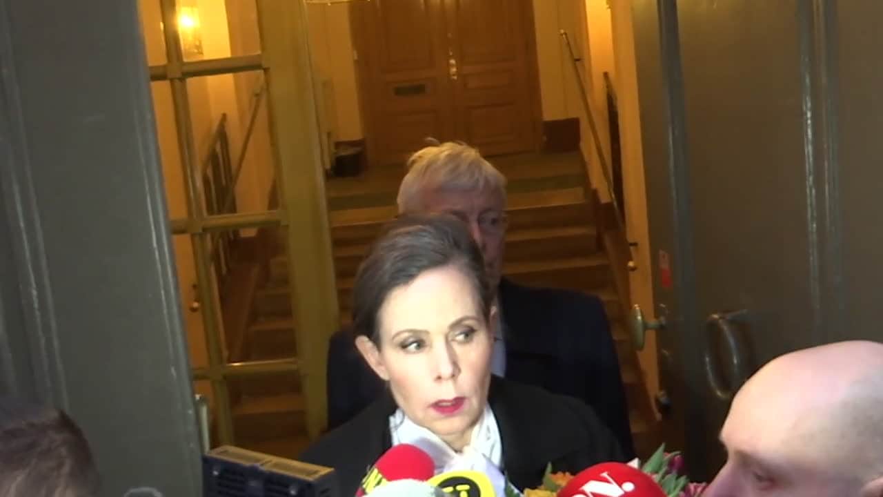 Sara Danius uttalar sig i pressmeddelande