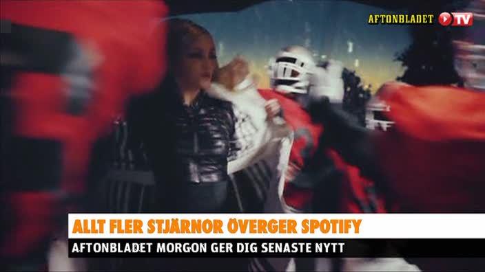 Stjärnorna som överger Spotify ökar