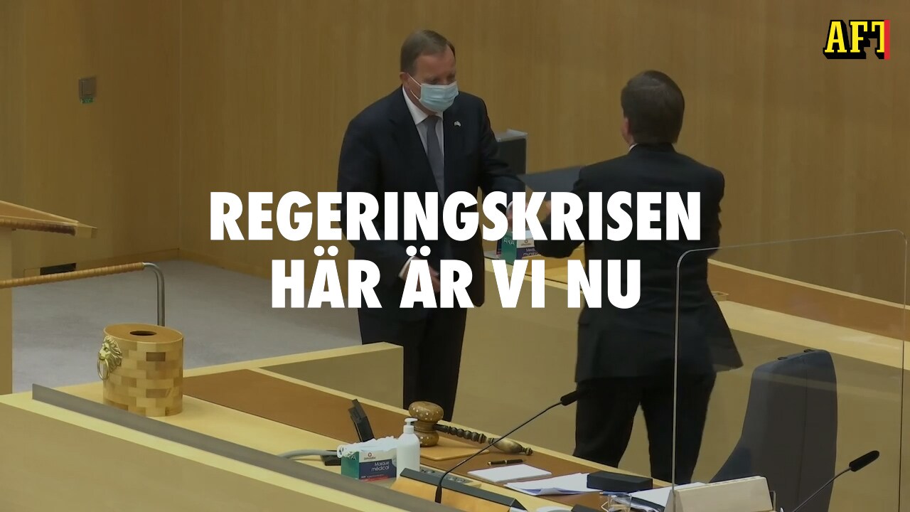 Regeringskrisen – Löfven framröstad till statsminister