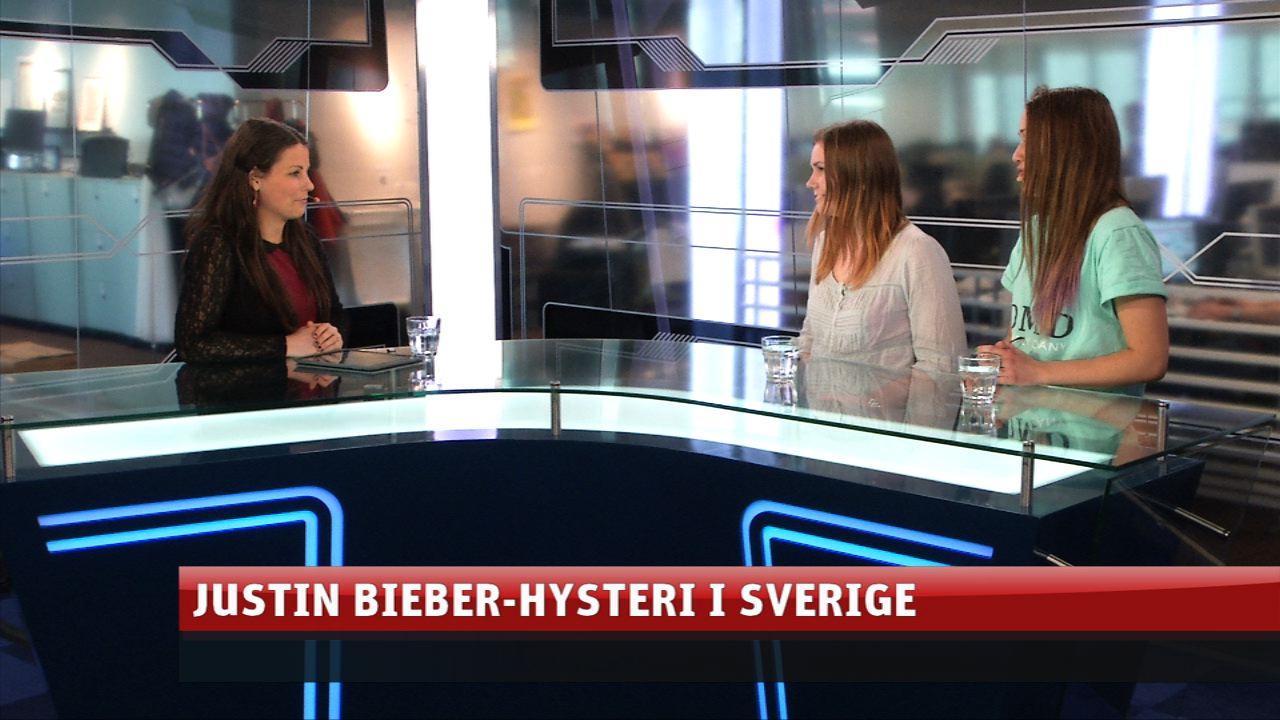 Se Aftonbladets livesändning om Bieber-hysterin