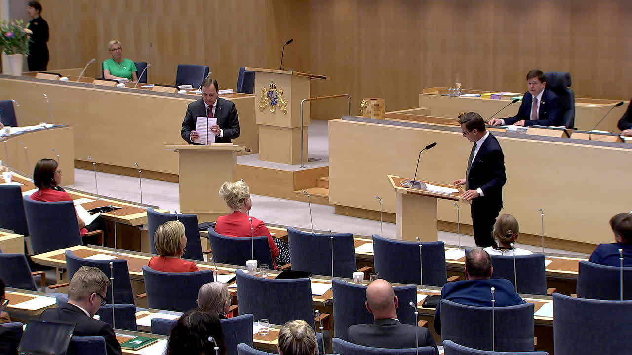 Kristerssons extremistattack på Löfven