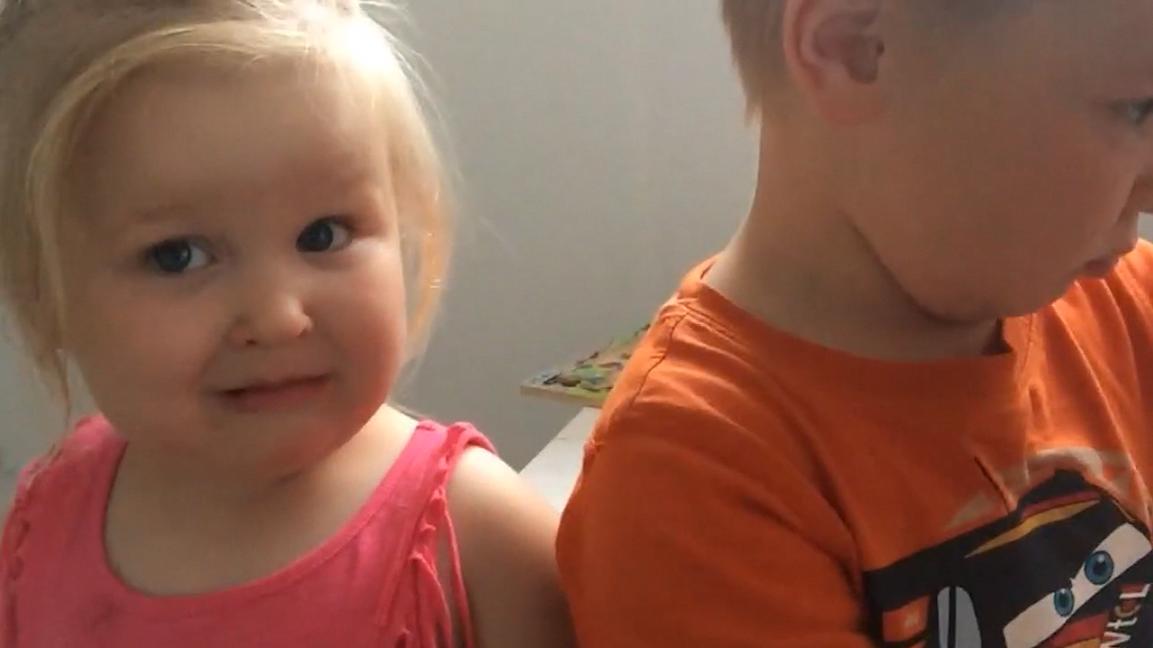 Ella Wettervik, 2, om tromben: ’Rund och läskig’