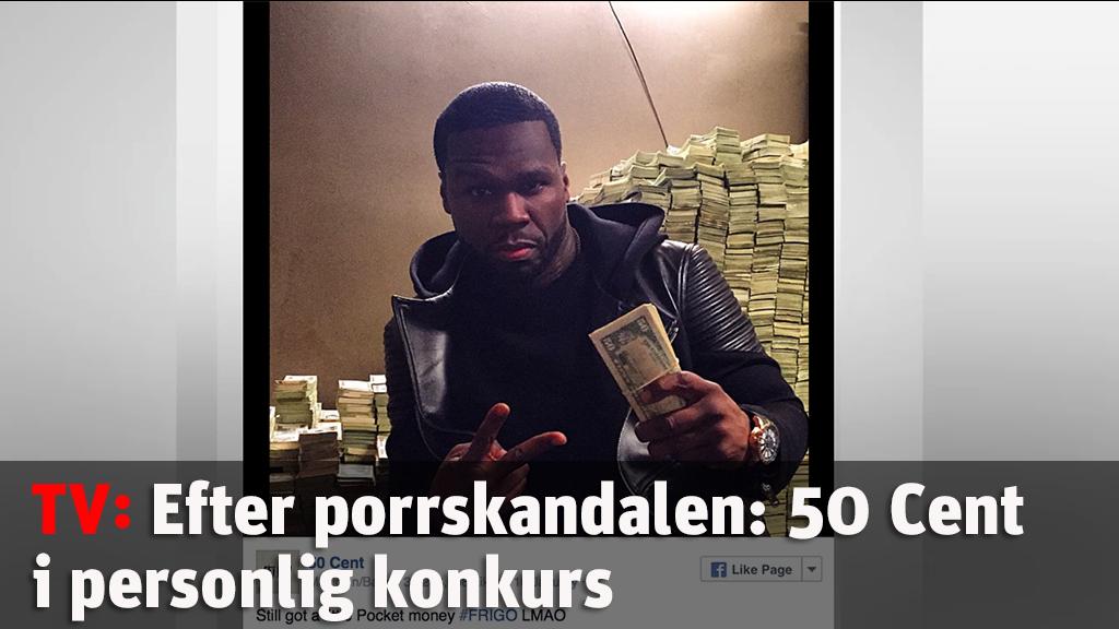 Efter porrskandalen: 50 Cent i personlig konkurs