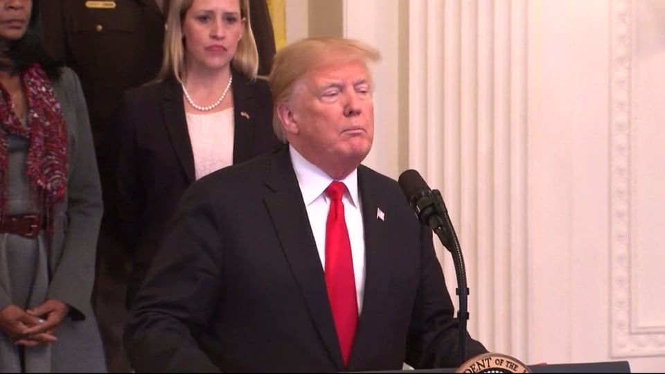 Trump: "Vi måste stå enade"