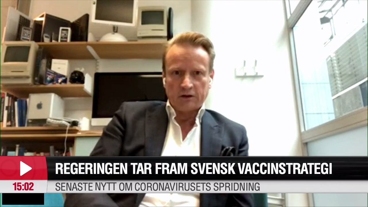 Vaccinforskare: "Jag skulle bli positivt förvånad om vaccinet kom inom ett år"