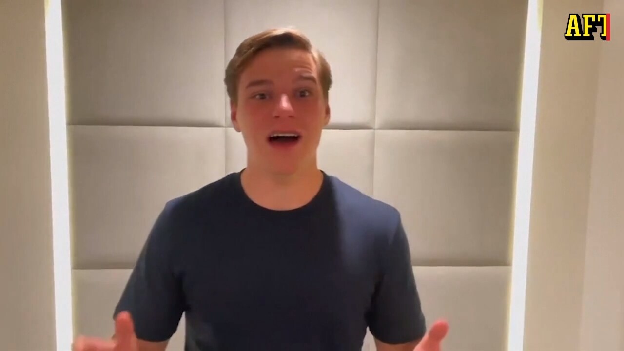 Hör 18-åringens hälsning: "Blir den yngsta astronauten hittills"