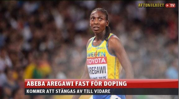Abeba Aregawi fast för dopning – stängs av