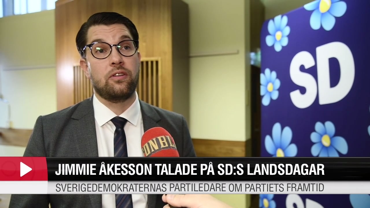 Jimmie Åkersson svarar på Aftonbladets frågor