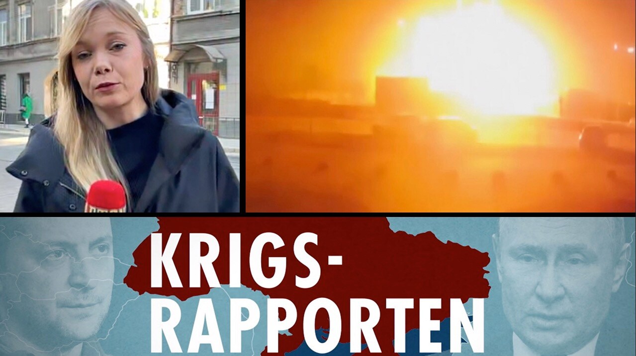 Krigsrapporten – köpcentrum bombat i Kiev