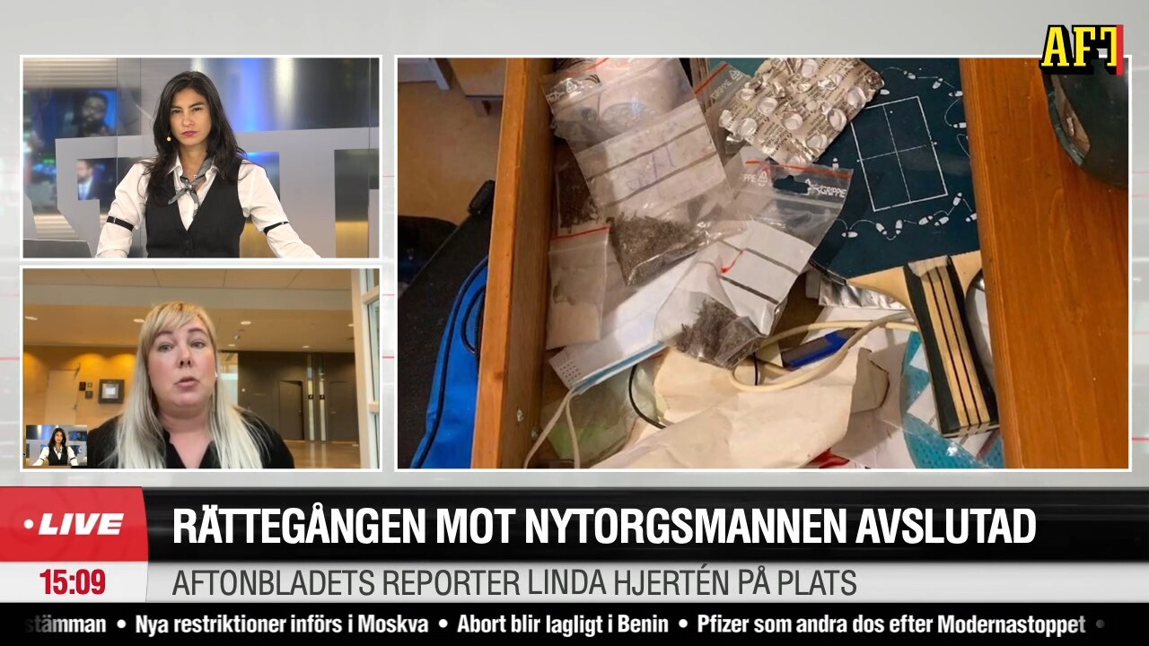 Aftonbladets reporter: ”Åklagaren yrkar på 12 år för nytorgsmannen”