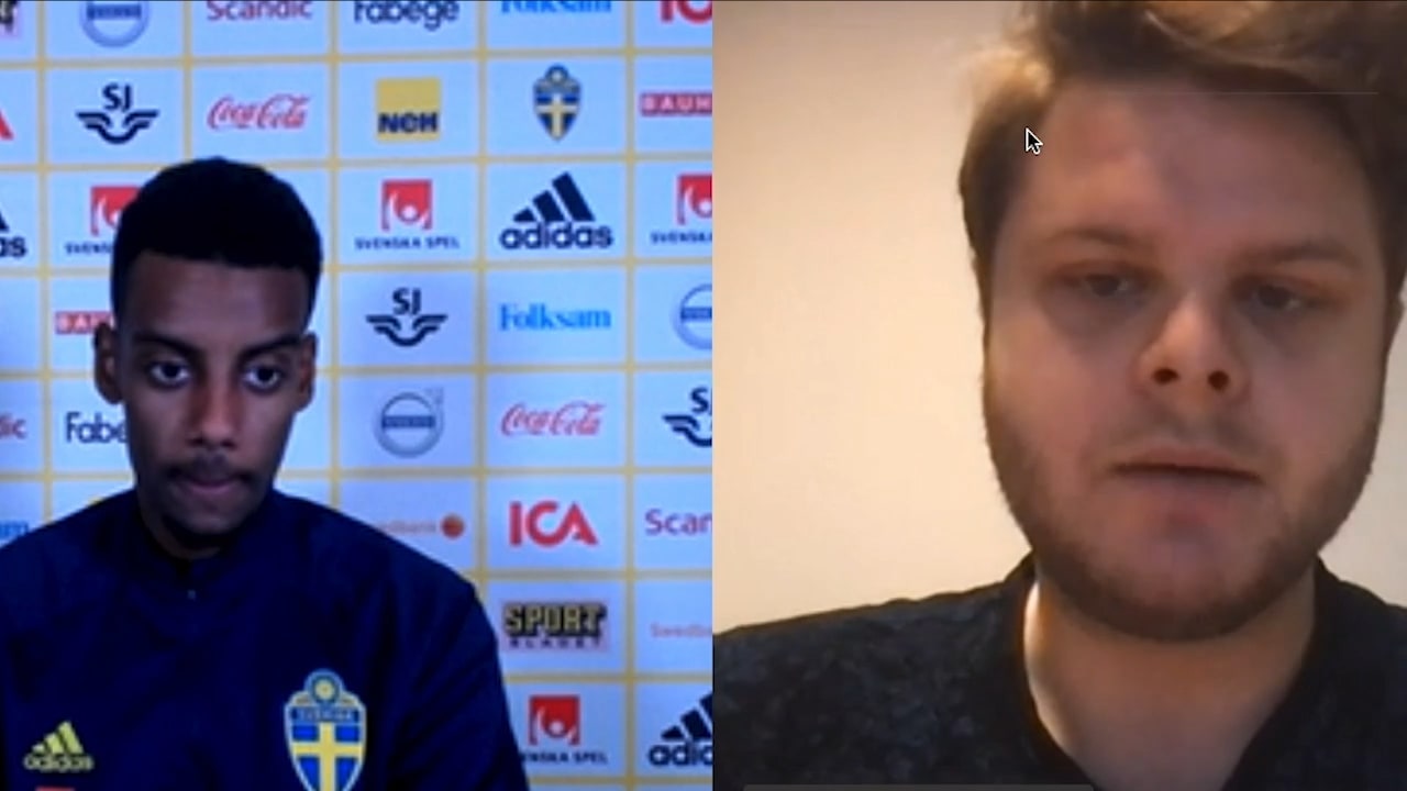 Alexander Isak: "Skulle absolut inte säga att spelet blir sämre"