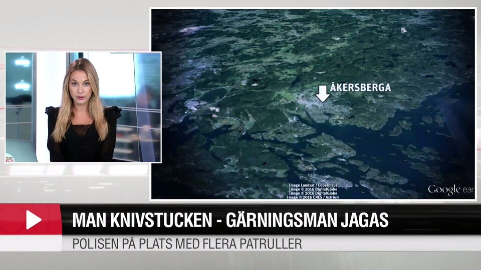 Man knivstucken – gärningsman jagas