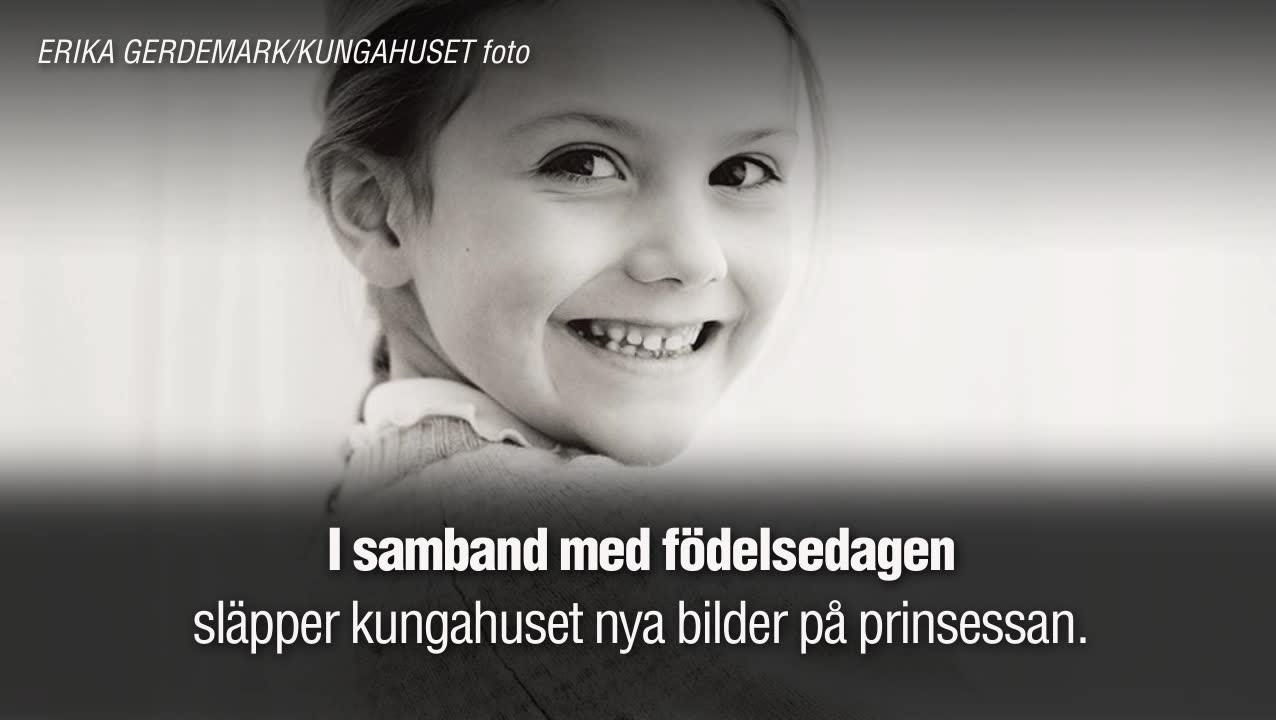 Här är de nya bilderna på prinsessan Estelle