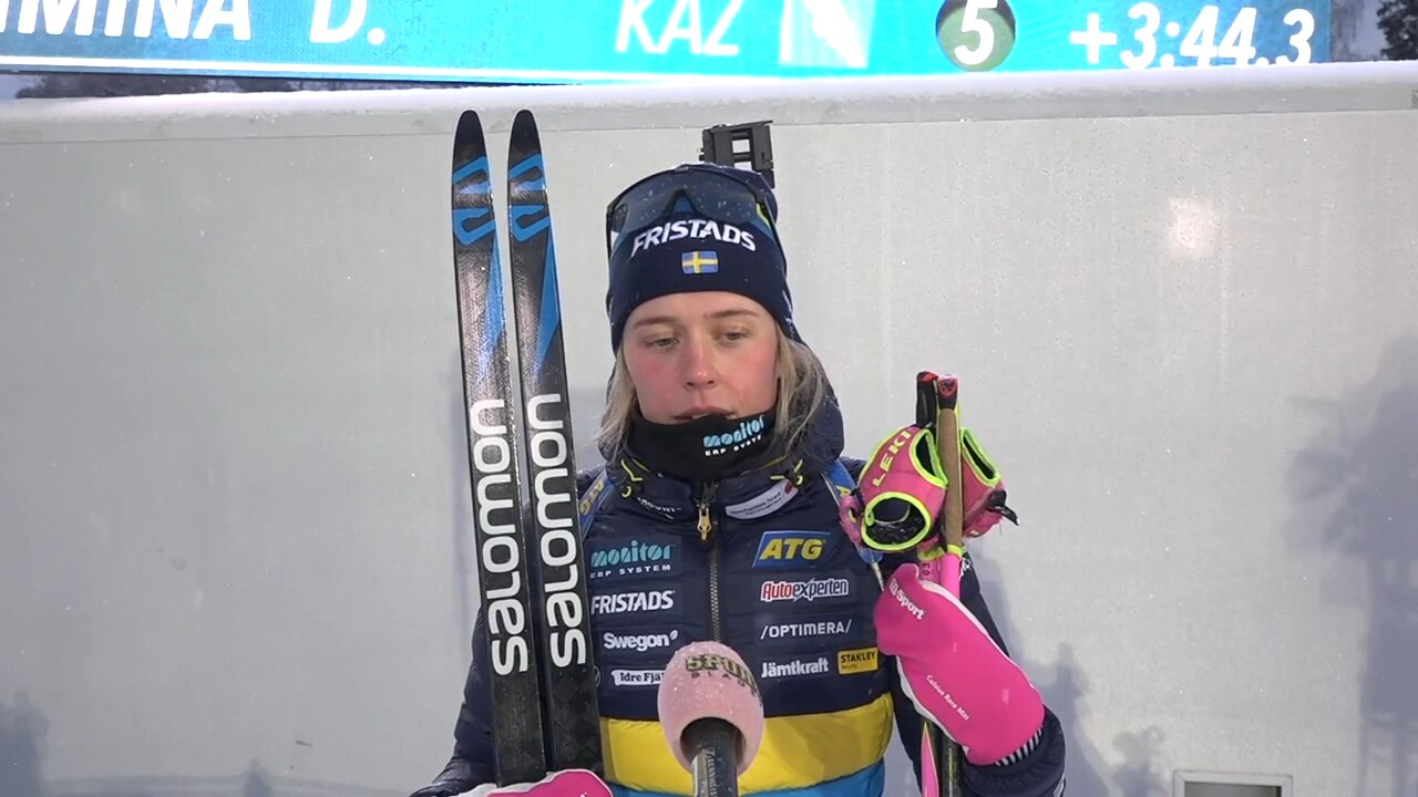 Elvira Öberg: ” Lite coolt att 22-åringen kommer här och skrämmer alla”