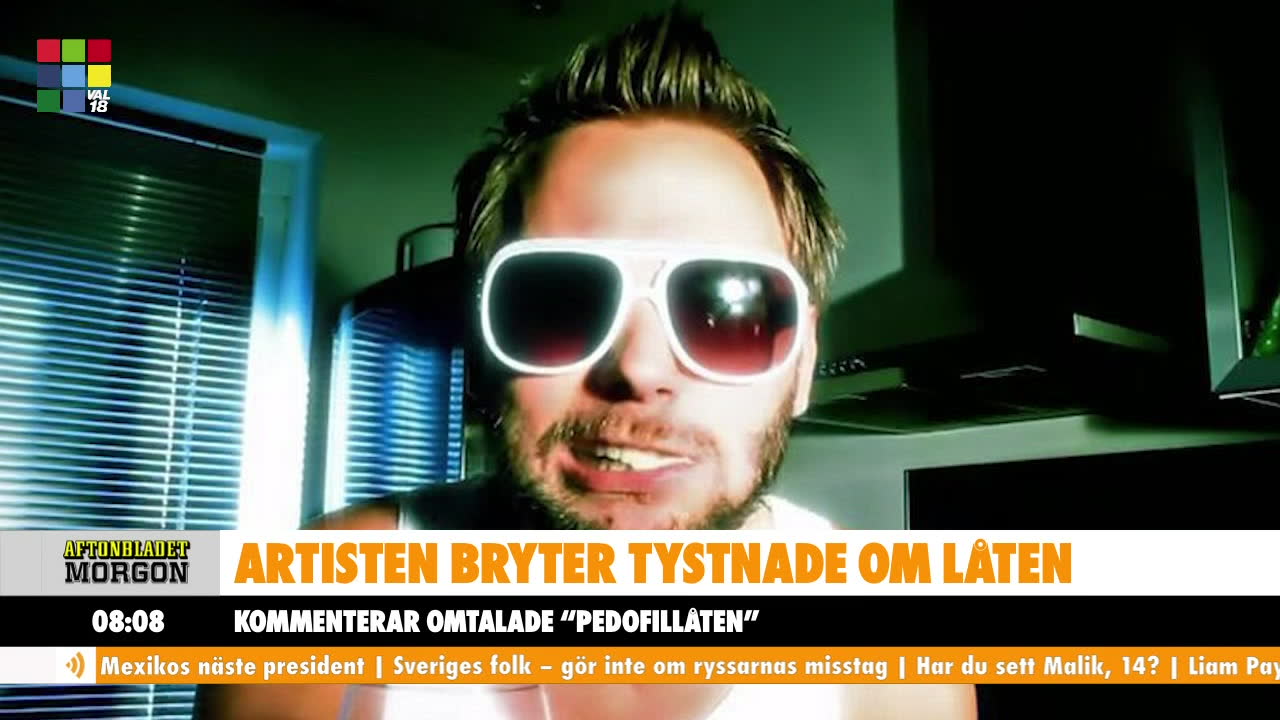 Artisten bryter tystnaden om kritiserade "pedofillåten"