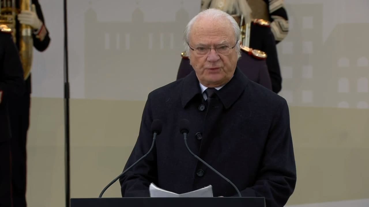 Hör Kungens tal vid invigningen av Guldbron