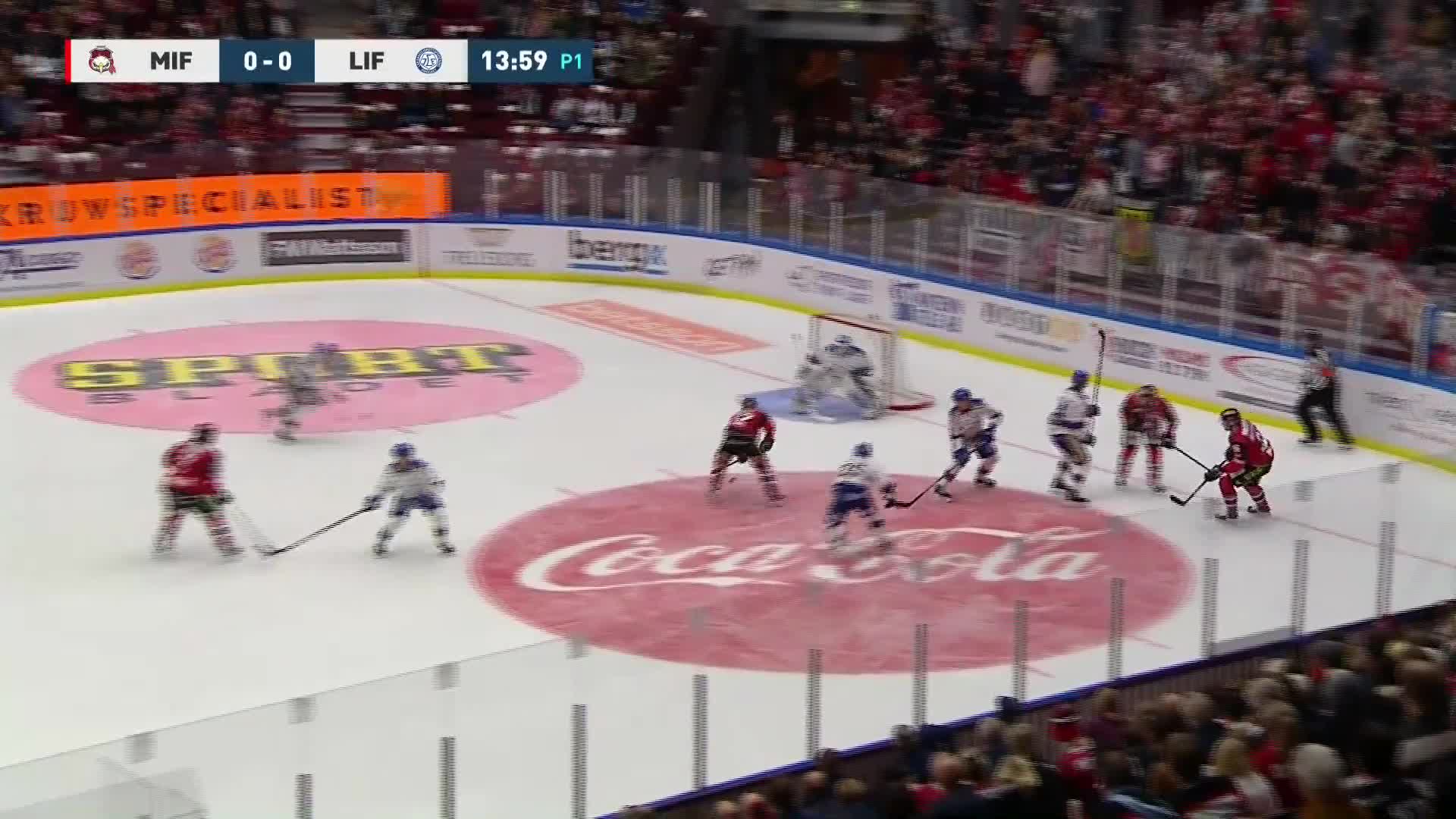 Se läckra passningen i Leksands seger