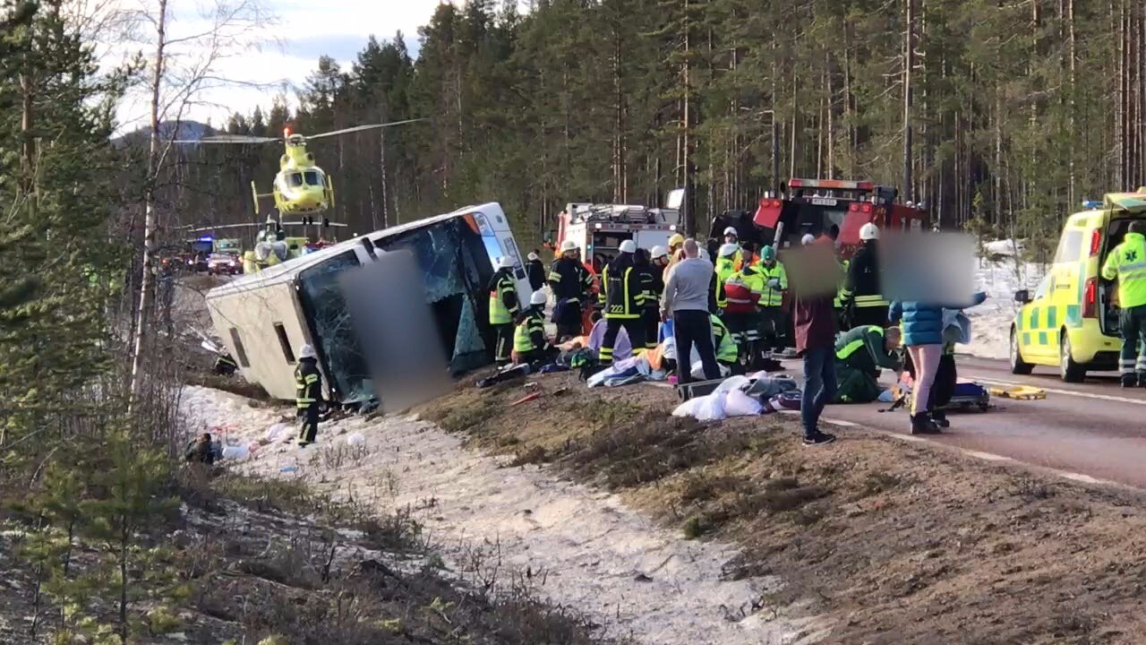 Perfekta förhållanden - oklart vad som ligger bakom bussolyckan