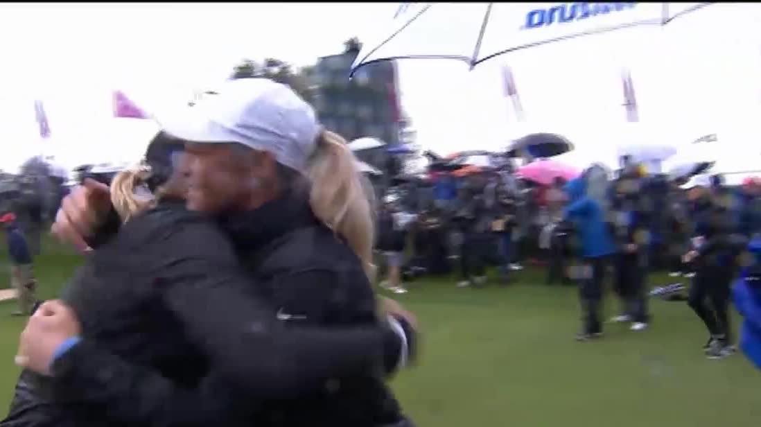 Här tar Nordqvist andra majorsegern i karriären