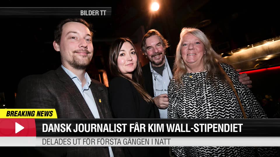 Dansk journalist får Kim Wall-stipendiet