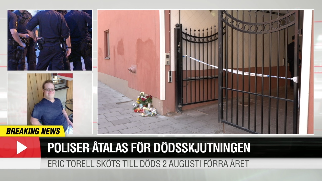 Poliser åtalas för dödsskjutningen