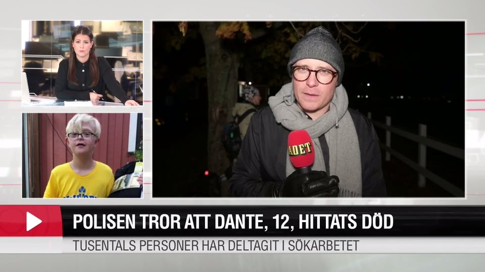 Polisen: ”Vi befarar att Dante har hittats död”