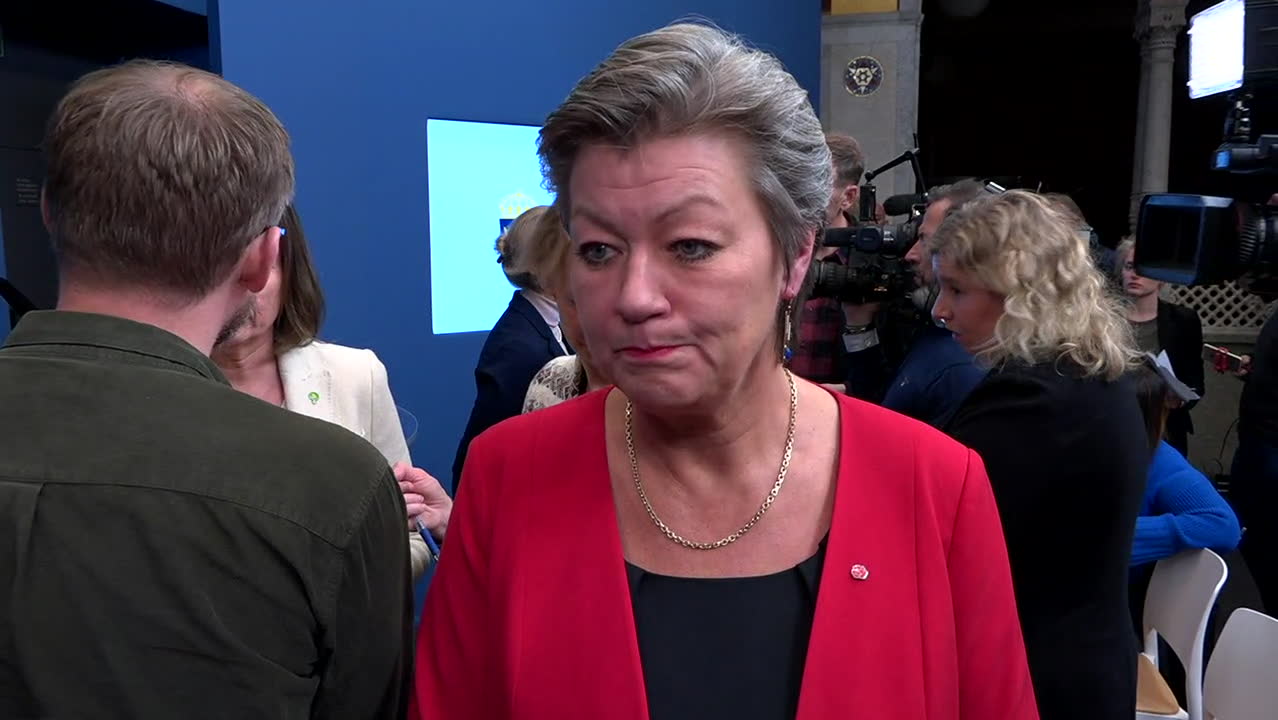 Ylva Johansson: ”Förhandlingarna har varit svåra”