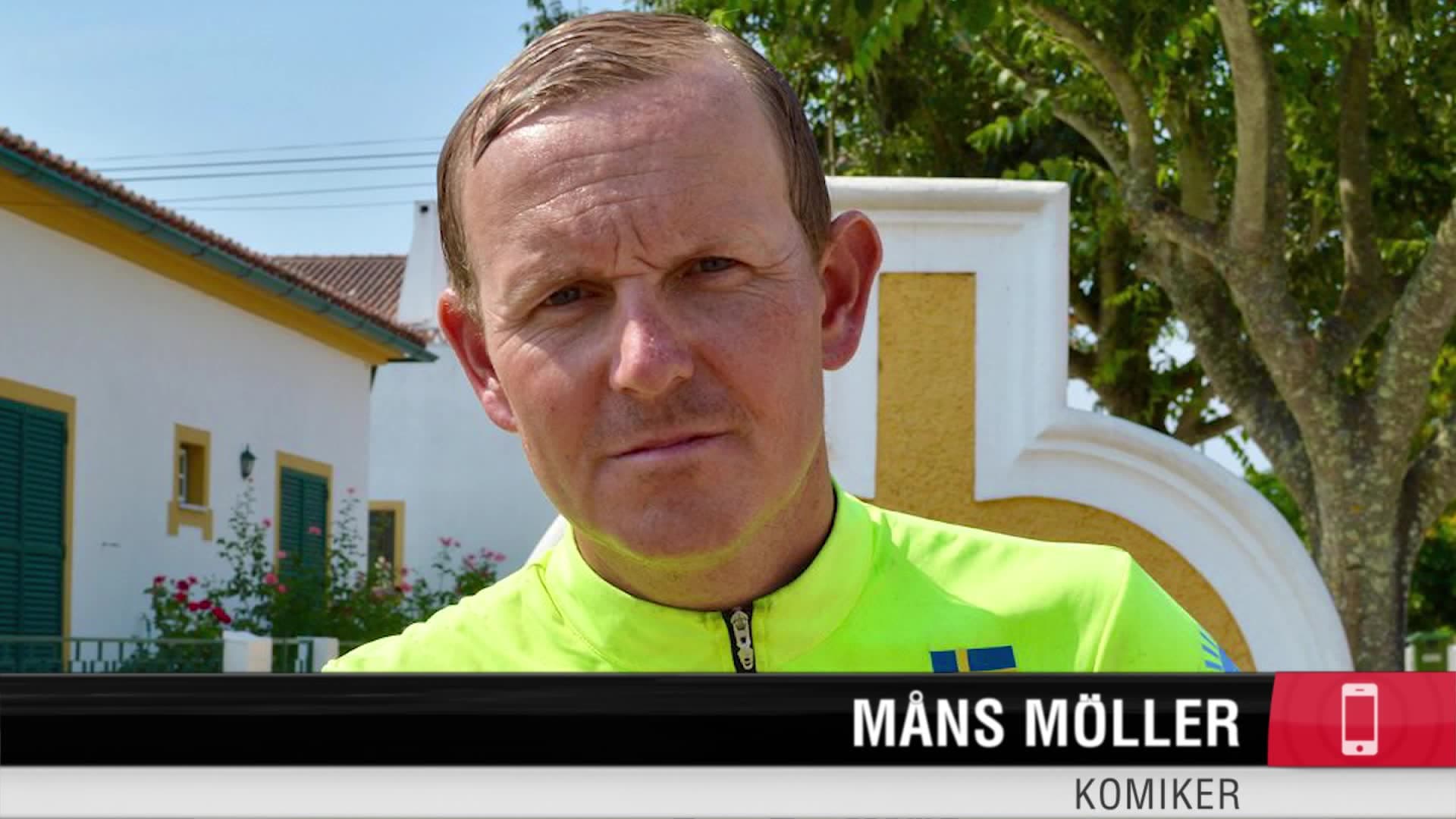 Möller i Portugal: "Rök och kör brandbilar hela tiden"