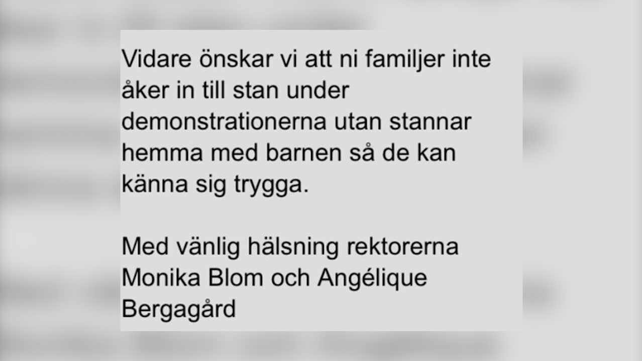 "Vi tänker på barnens säkerhet"