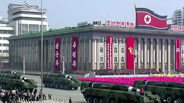 Oron trappas upp på Koreahalvön