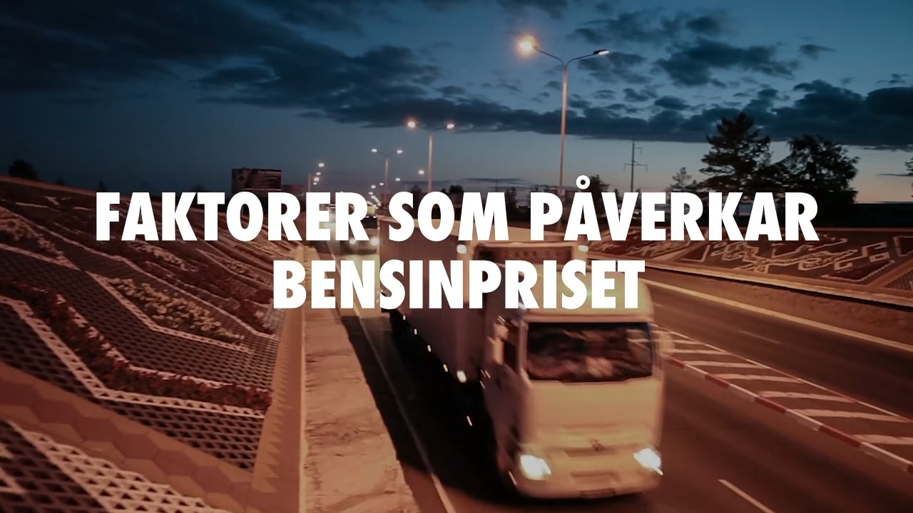 Faktorerna som påverkar bensinpriset