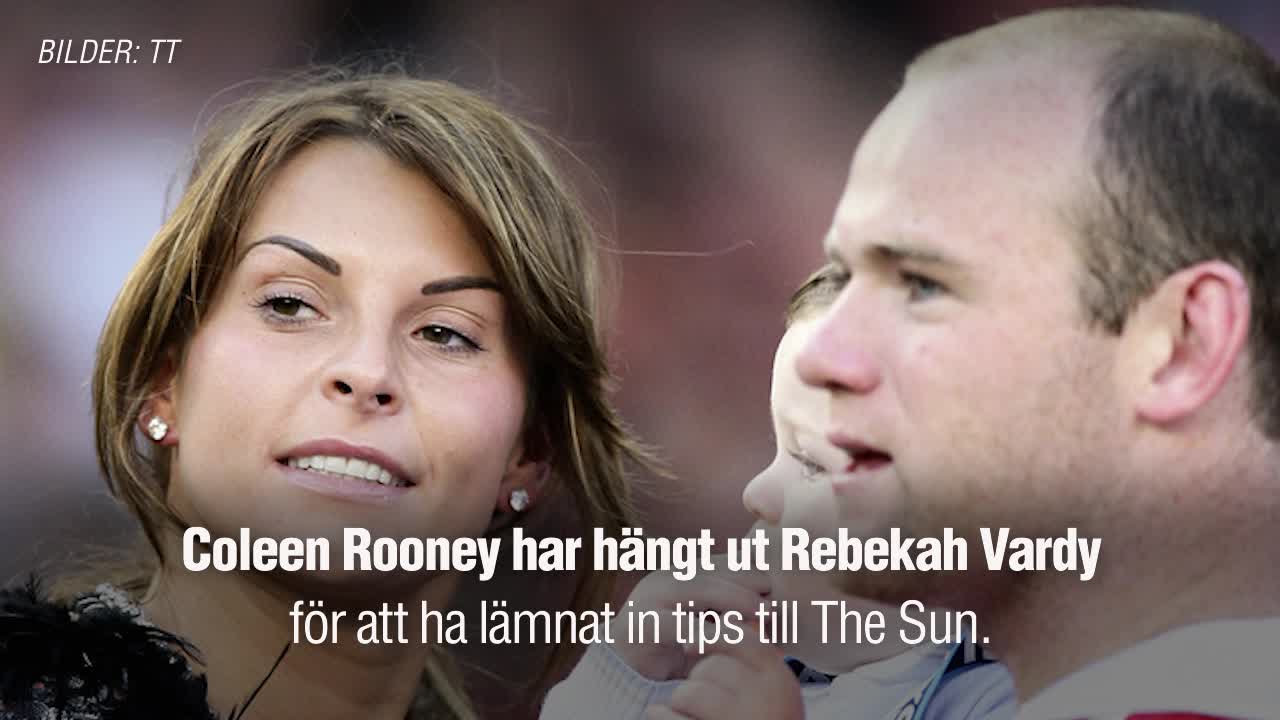 Coleen Rooney avslöjar Rebekah Vardy som läcka
