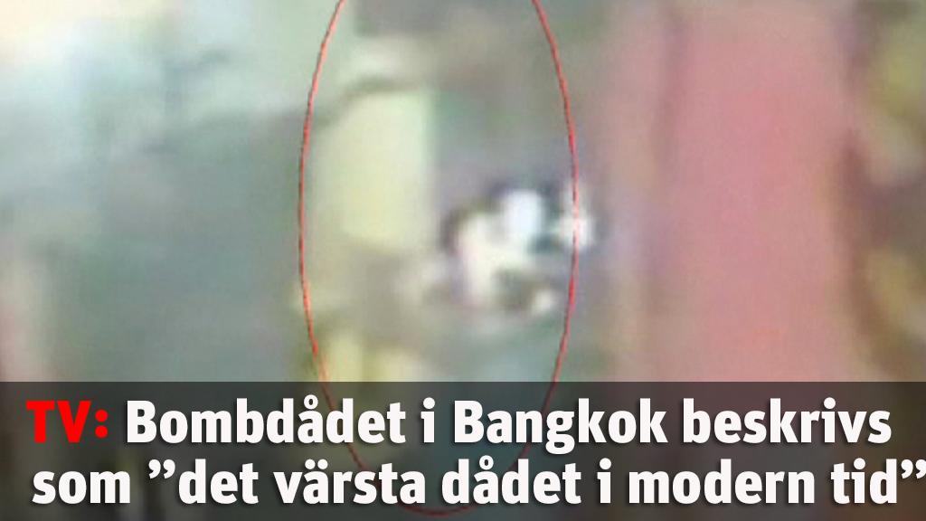 Bombdådet i Bangkok beskrivs som "det värsta dådet i modern tid"