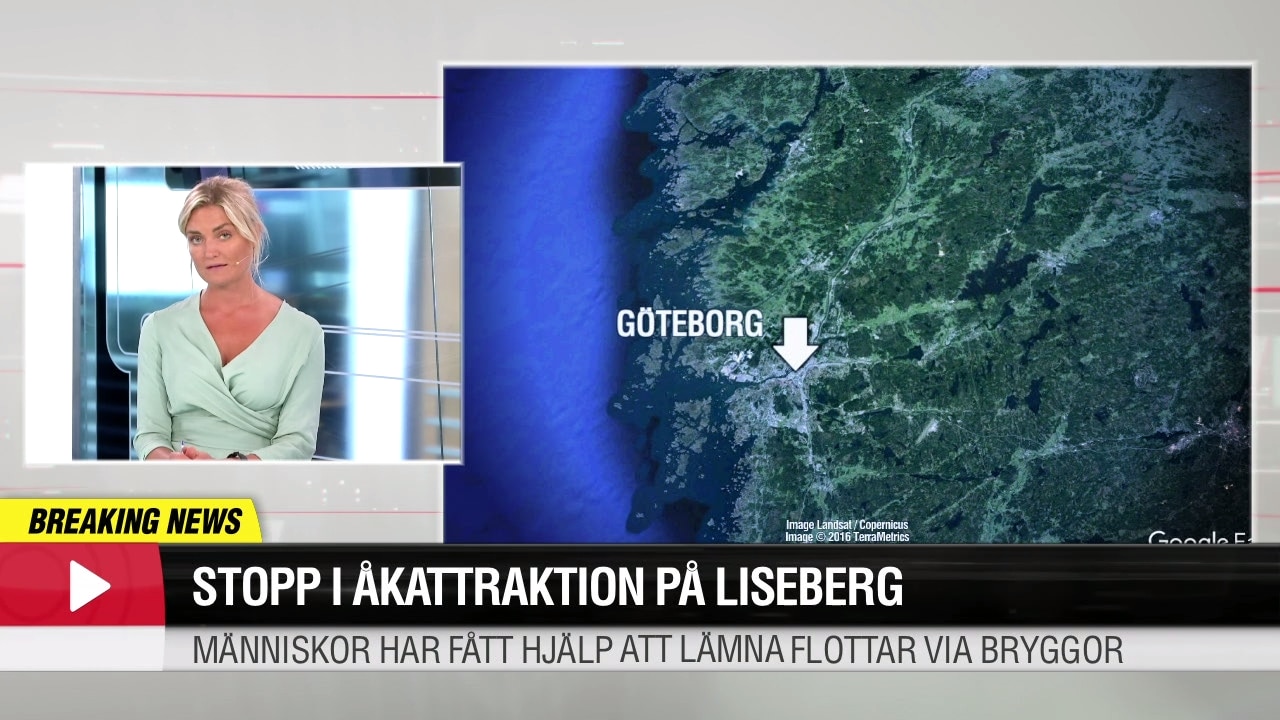 Stopp i populär attraktion på Liseberg