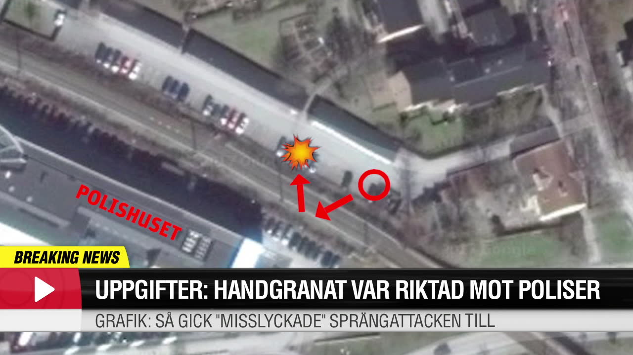 Så gick sprängattacken i Uppsala till – se grafiken