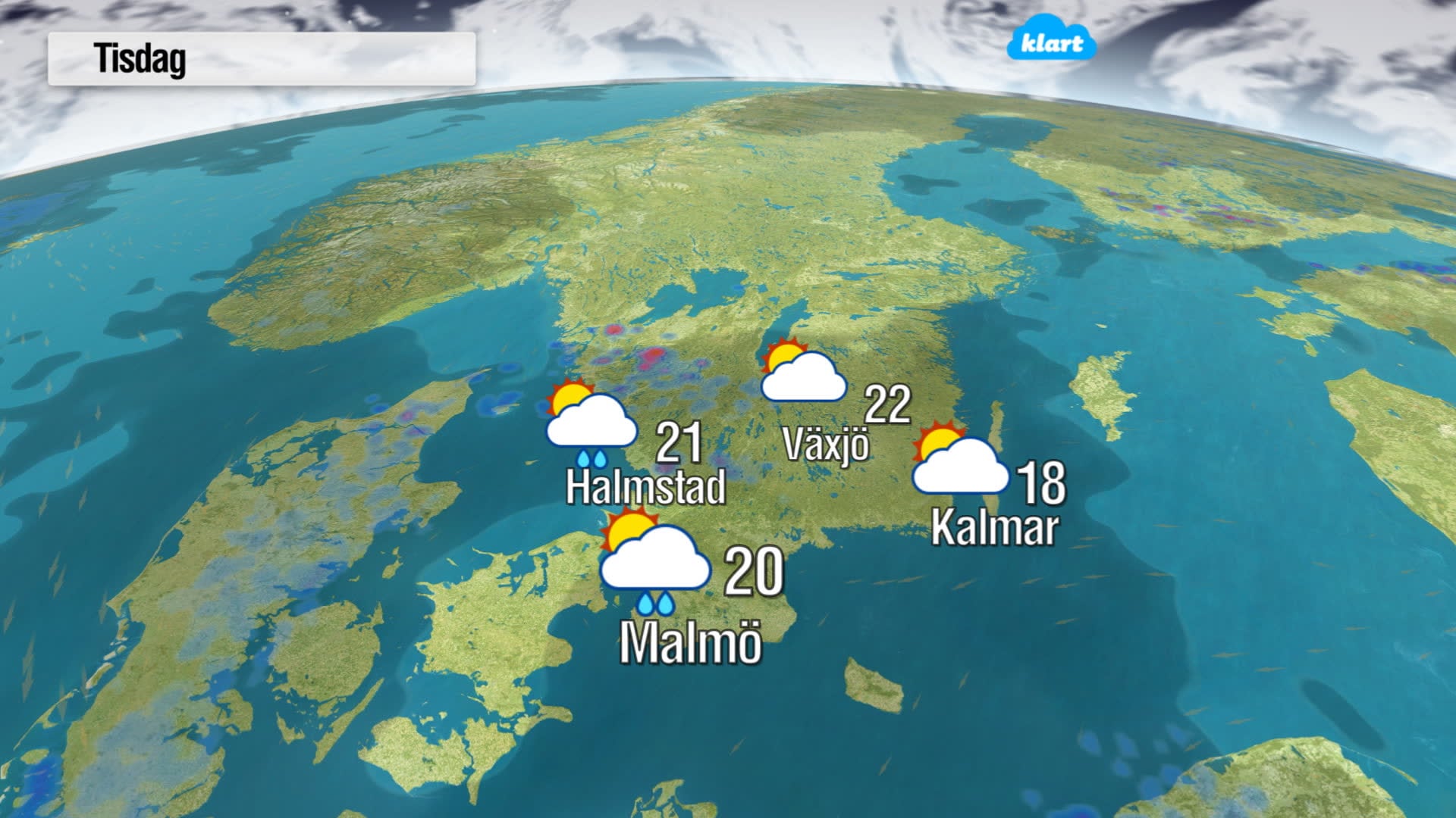 Så blir vädret där du bor